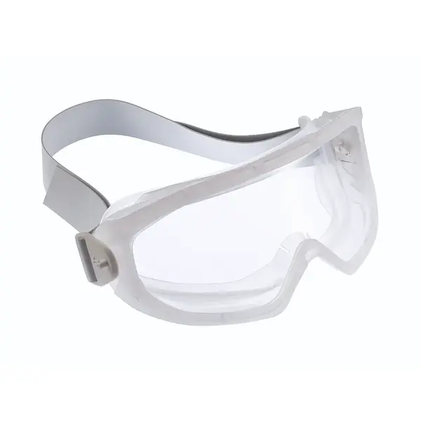 BOLLE Superblast Top Direct Vent/Bottom Seal Tpr Frame Platinum As/Af Clear Lens Isoprene Strap SUPBLCLAV2