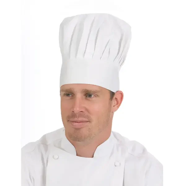 DNC WORKWEAR-160134900: Traditional Chef Hat White
