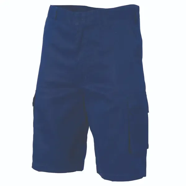 DNC WORKWEAR-33102001132: Mid W Cool-breeze Cargo Short Navy 132R