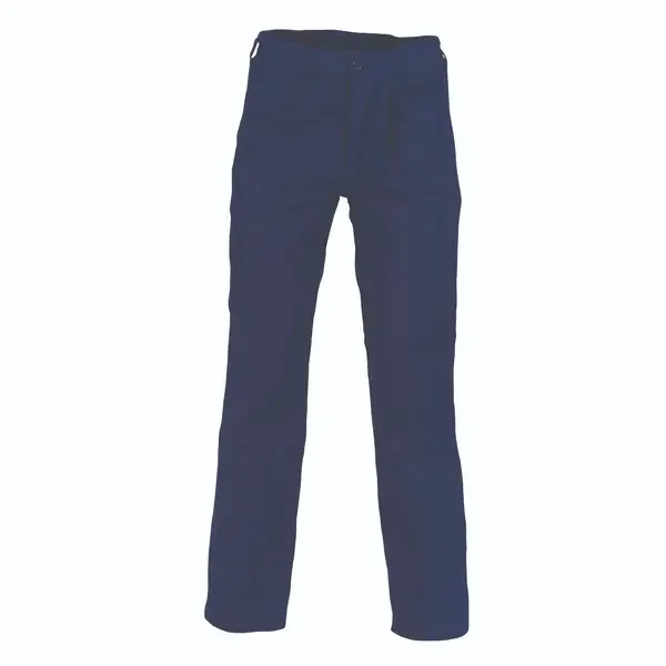 DNC WORKWEAR-33112003094: Work Trousers Cotton Drill Navy 94L