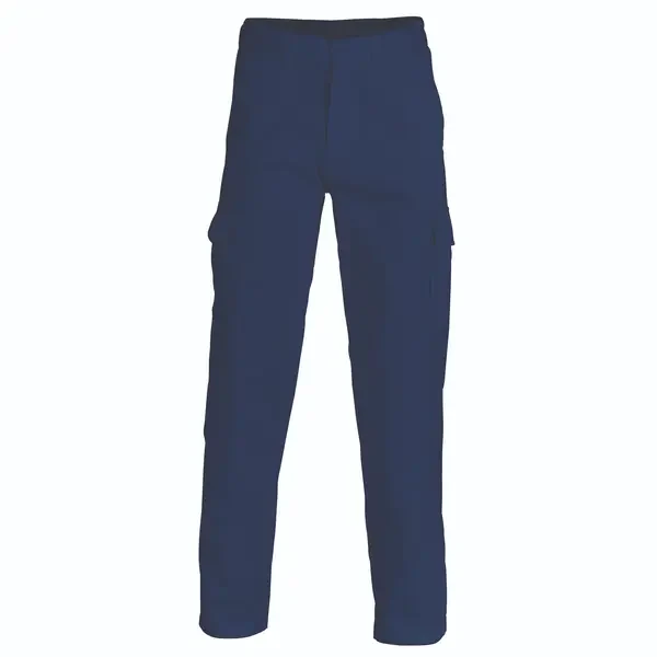 DNC WORKWEAR-33122003094: Cargo Pants Cotton Drill Navy 94L