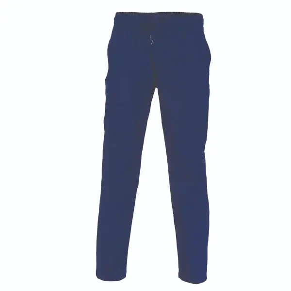 DNC WORKWEAR-331320070: Drill Elastic Waist Trouser Navy 5XL