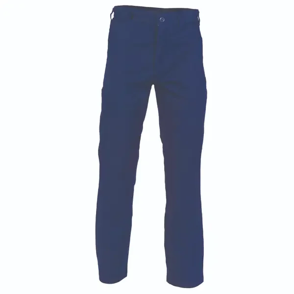 DNC WORKWEAR-33292003094: Lightweight Cool-Breaze Cotton Pants Navy 94L
