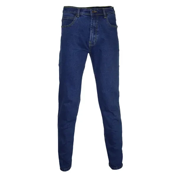 DNC WORKWEAR-33462832132: New Slim N Flex Stretch Jean Blue 132S