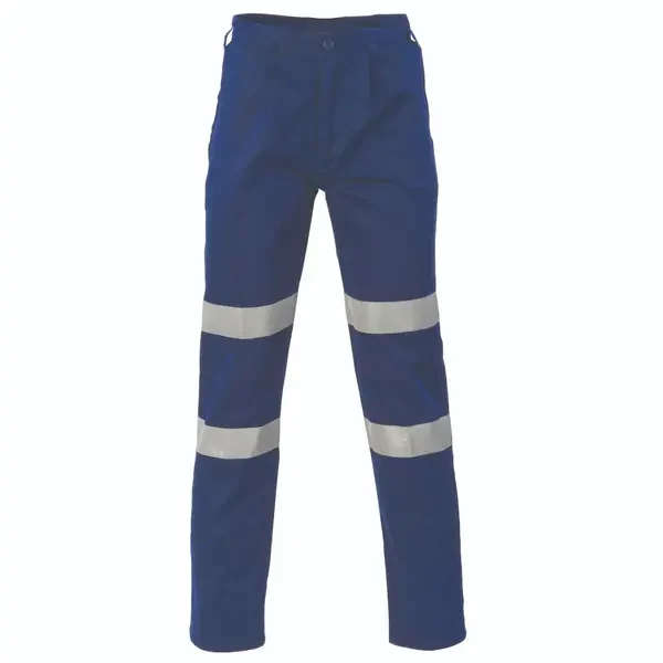 DNC WORKWEAR-33542003094: MidWeight Pants with 2 Hoops Navy 94L