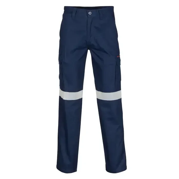 DNC WORKWEAR-33602002132: M/W Double Slant Cargo Pants T Navy 132S