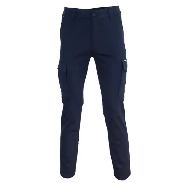 DNC WORKWEAR-33652002132: SlimFlex Cargo Pants Navy 132S