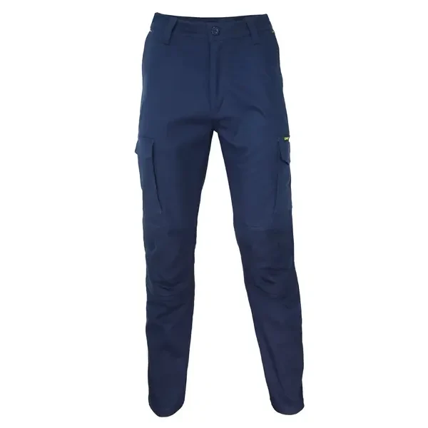 DNC WORKWEAR-33702002132: SlimFlex KneePatch Cargo Pants Navy 132S