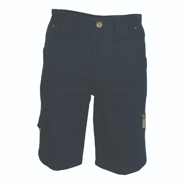 DNC WORKWEAR-33832001132 DNC WORKWEAR-33832001132: RipStop Tradies Cargo Shorts Navy 132R