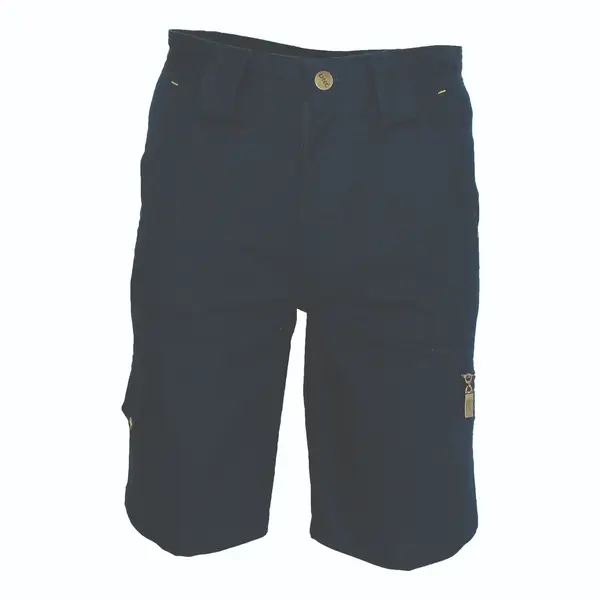 DNC WORKWEAR-33832001132: RipStop Tradies Cargo Shorts Navy 132R