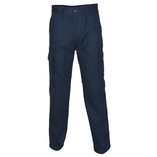 DNC WORKWEAR-34122003094: Flame Retardant Cargo Pants Navy 94L