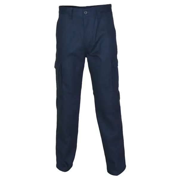 DNC WORKWEAR-34122003094: Flame Retardant Cargo Pants Navy 94L