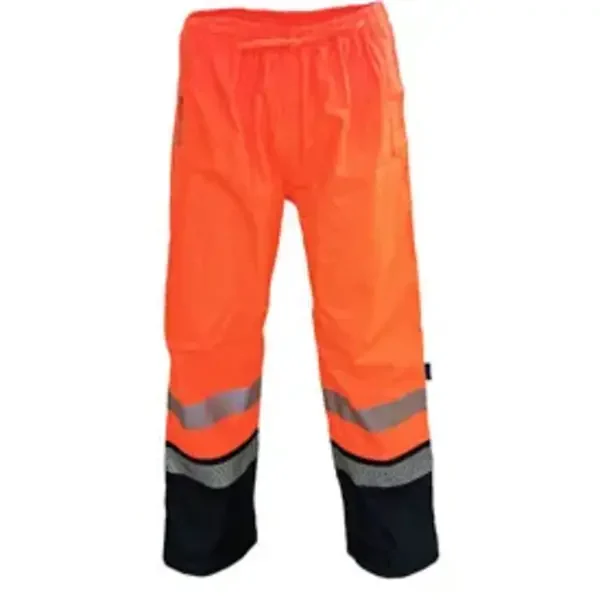 DNC WORKWEAR-347245271: Flame Retardant & Arc rated D/N Rain Pants Orange/Navy 6XL