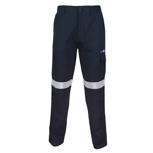DNC WORKWEAR-34742002132: INHERENT Flame Retardant PPE2 T CARGO PANTS Navy 132S