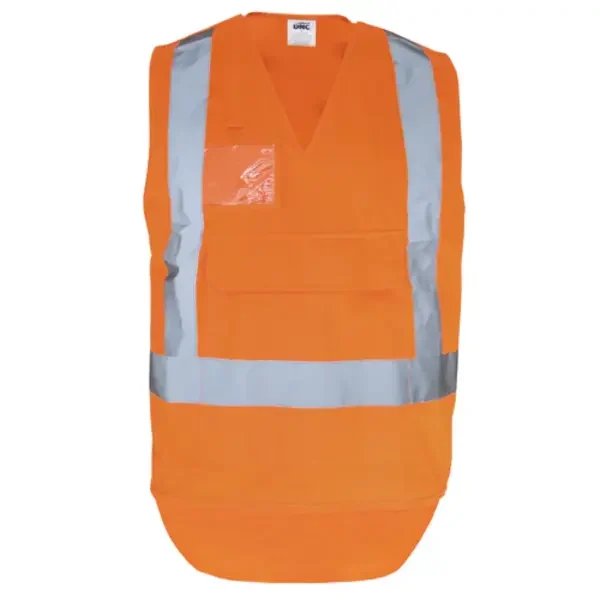 DNC WORKWEAR-350445071: NSW Rail Detachable Vest Orange 6XL