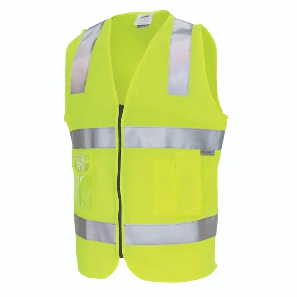 DNC WORKWEAR-350735073: D&N Safety Vest with G-Tape Yellow 8XL