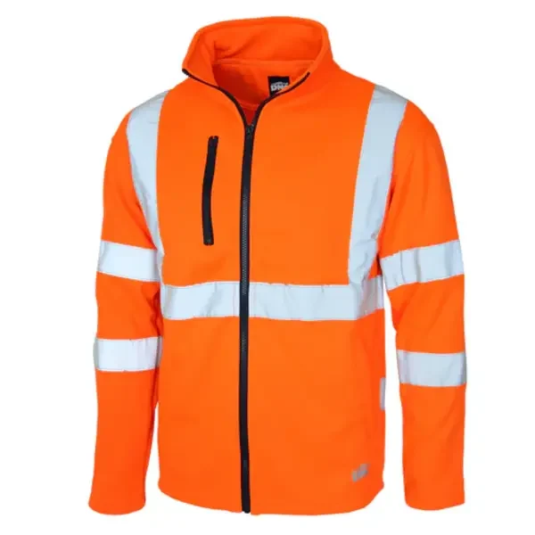 DNC WORKWEAR-352645071: HiVis X Back Softshell Jacket Orange 6XL