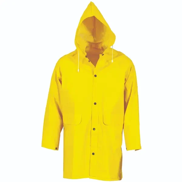 DNC WORKWEAR-370235071: PVC Rain Jacket Yellow 6XL