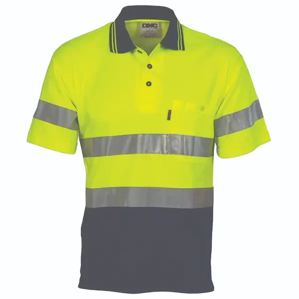 DNC WORKWEAR-371735770: Cotton back Polo G-tape