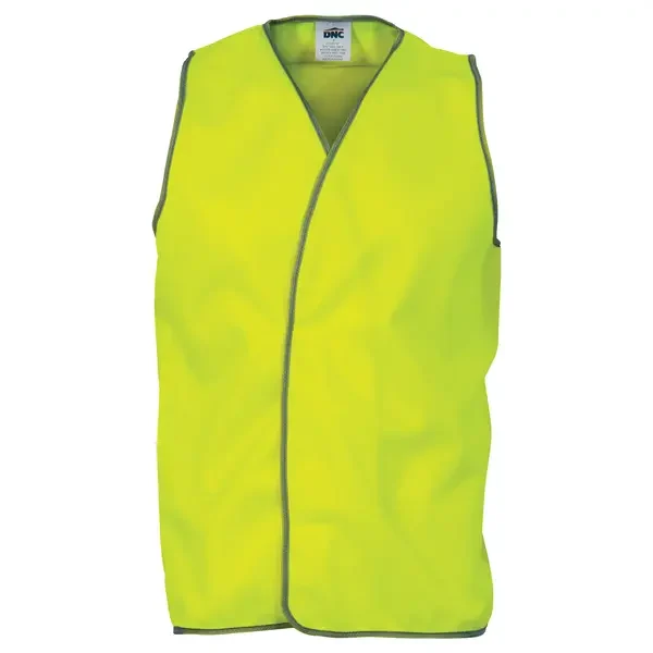 DNC WORKWEAR-380135073: Daytime HiVis Safety Vest Yellow 8XL