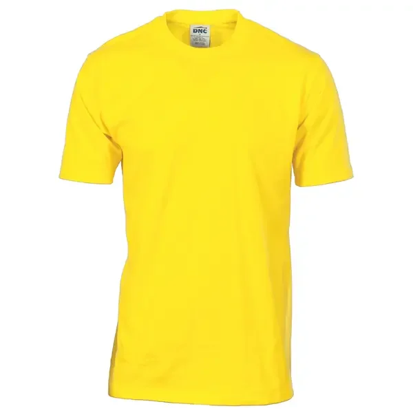 DNC WORKWEAR-384735071: HiVis Cotton Jersey T-Shirt Yellow 6XL