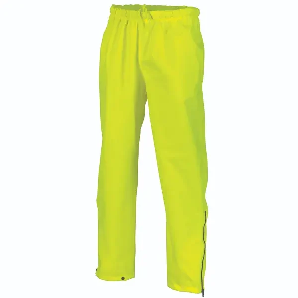 DNC WORKWEAR-387435071: HiVis Rain Pants Yellow 6XL