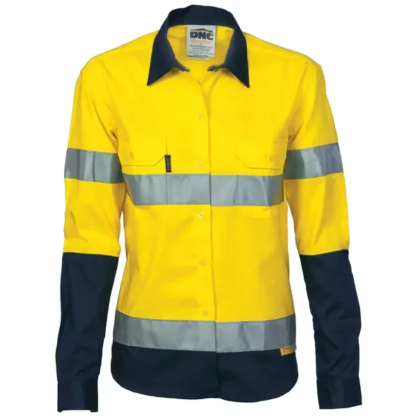 DNC WORKWEAR-393635724: Ladies D/N Drill Shirt