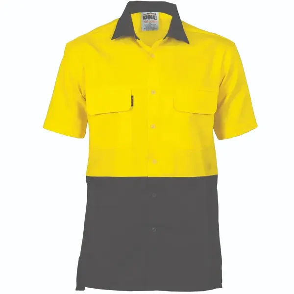 DNC WORKWEAR-393735870: HiVis 3 Way Cl-Brz Shirt