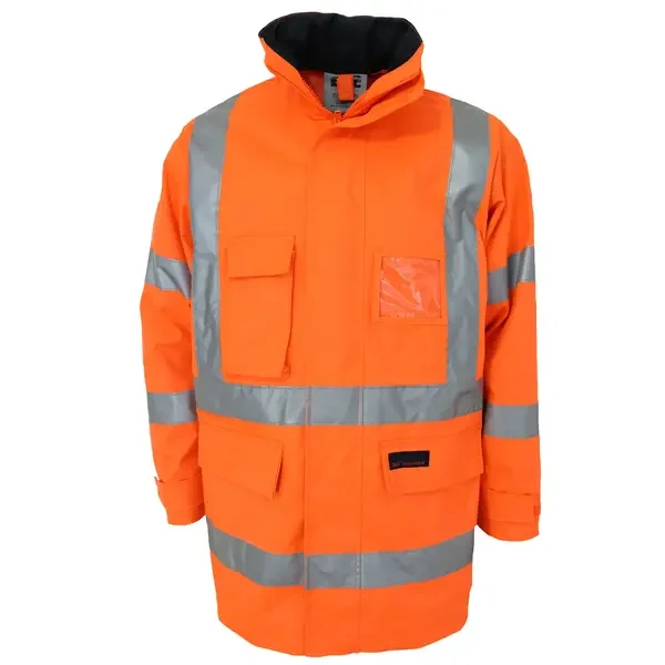 DNC WORKWEAR-396145071: Hvs Hpattern BiomotionT Jacket Orange 6XL