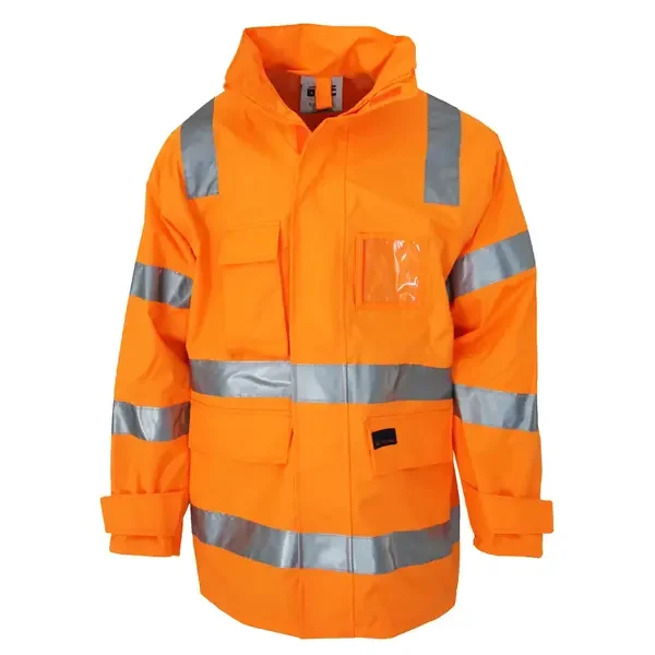 DNC WORKWEAR-396845071: New VIC Rail Jacket Orange 6XL