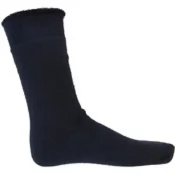 DNC WORKWEAR-S1041006-11: Woollen Socks - 3 Pack Black 6-11