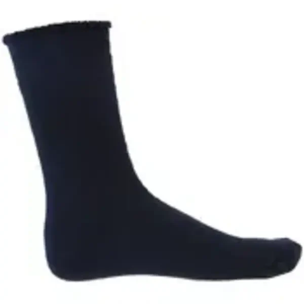 DNC WORKWEAR-S1111002-5: Cotton Blend Socks 3 Pack Black 2-5